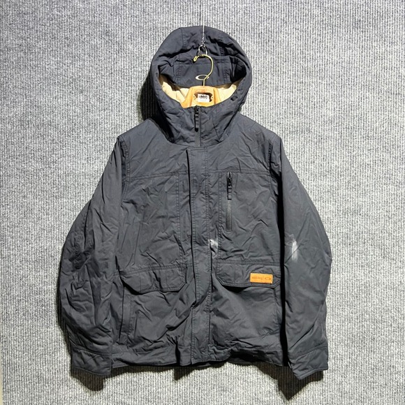 Oakley Other - Oakley Hooded Ripstop Jacket Mens XL Black Quilted Utility Gorpcore Snowboard